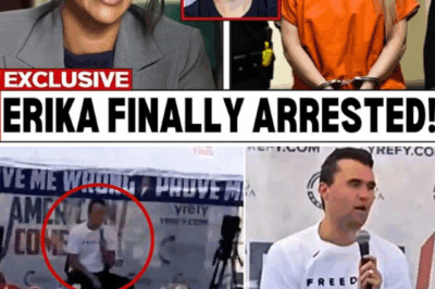 In the blink of an eye, Charlie Kirk’s vibrant crusade for young conservatives ended in gunfire, but the real shots fired came weeks later from Candace Owens, exposing what she calls the “dark truth” that led straight to Erika Kirk’s arrest. Picture frantic messages from a man sensing his end, security teams mysteriously idled, and a nonprofit empire allegedly rotten at its core with trafficking whispers from abroad. The betrayal cuts deep, turning a symbol of unity into a cautionary tale of how power devours its own. Families torn asunder, movements fracturing under scrutiny—it’s the kind of drama that leaves you breathless, furious, and hungry for resolution. Don’t just scroll past; click into the comments for the exhaustive reveal that delivers clarity, catharsis, and a front-row seat to history’s ugliest unmasking.