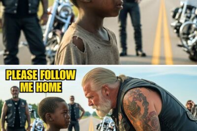 The Promise That Changed Everything: Barefoot Boy’s Desperate Plea to Bikers Unlocks Redemption for a Dying Mother and a Brotherhood of Outlaws