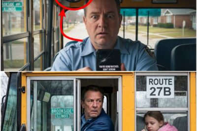 The 7-Year-Old Who Cried Silence: A School Bus Driver’s Chilling Discovery Beneath Seat 27B Unveils a Shadow Living in Plain Sight—The Terrifying Confession That Turned My Safe Route into a Hostage Situation, and the Message That Proved I Was Next.