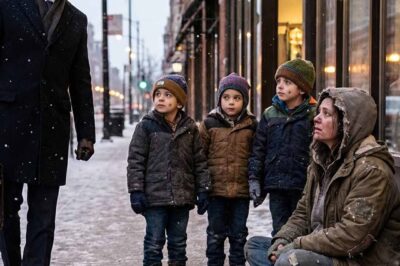 The Day I Saw My Past on a Freezing Sidewalk: Tech Millionaire Discovers Three Children Who Share His Eyes—But the Secret That Kept Them in Poverty is Tied to My Most Vicious Enemy. A Multi-Million Dollar Betrayal, A Secret Contract, and a Chilling Message That Proves My Former Partner Is Back and Watching Us From the Shadows.