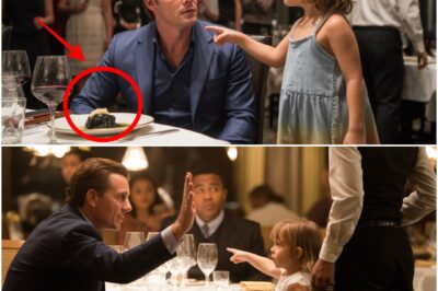 Icy Billionaire’s World Shattered: Barefoot Orphan Crashes Exclusive Dinner With One Word—’Daddy.’ The Stunning Twist of Fate Hiding in Her Eyes, and the Lie That Rewrote Their Destiny Forever!