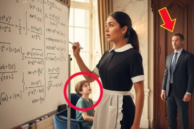 💥 The Maid, The Billionaire, and The Equation That Rewrote Their Lives: A $10,000,000,000 Secret Unlocked in a Manhattan Mansion!