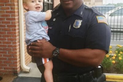 The Night an Officer Became a Shield: How One Cop’s compassion Saved a Veteran’s Family from a Hotel Nightmare