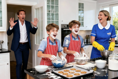 BILLIONAIRE COMES HOME EARLY… AND COLLAPSES WHEN HE SEES WHO IS RUINING HIS PERFECT MANSION!