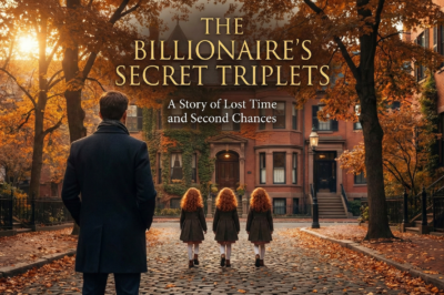 EVERY SUNDAY FOR THREE YEARS, MULTI-MILLIONAIRE CEO RICHARD BLACKWOOD WEPT AT HIS WIFE’S GRAVE, BUT THE SHOCKING TRUTH BEHIND HER DEATH WAS ABOUT TO EXPLODE. WHEN THREE MYSTERIOUS LITTLE GIRLS WITH HER FIERY HAIR APPEARED OUT OF THE MIST, HE THOUGHT HE WAS SEEING GHOSTS. WHAT THEY REVEALED WOULD SHATTER HIS EMPIRE: “SHE WAS OUR MOM.” DISCOVER THE DEVASTATING STORY OF THE LETTERS HE NEVER GOT, THE DAUGHTERS HE NEVER KNEW, AND THE ULTIMATE BETRAYAL THAT COST HIM EVERYTHING IN THIS HEART-WRENCHING TALE OF SECOND CHANCES!