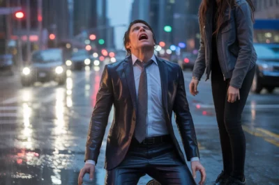 The Waiter Slayer and the Daughter of the Rain: A Billionaire’s Cruel Game and the Secret That Shattered His Tower of Gold